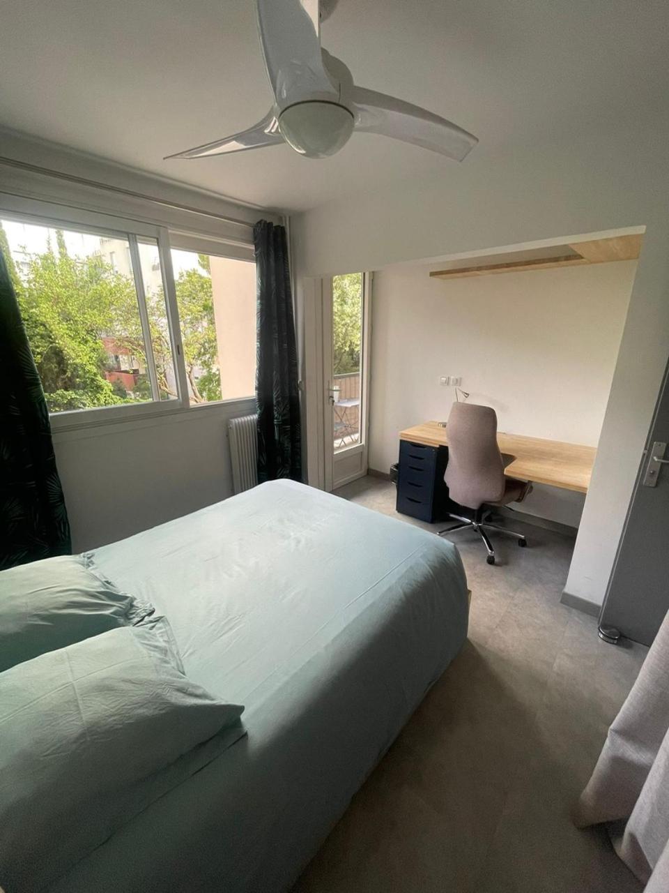 Chambre Avec Salle D'Eau Privee Dans Appartement Partage 200 M Du Tram مونبيلييه المظهر الخارجي الصورة